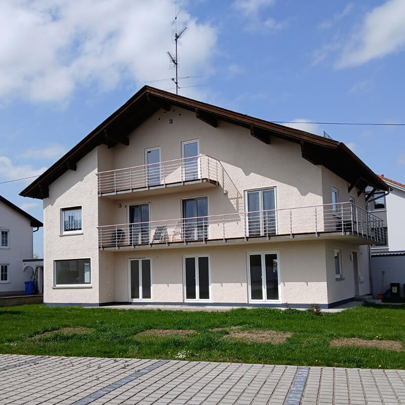 Erdgeschosswohnung mit großem Garten in Krugzell.