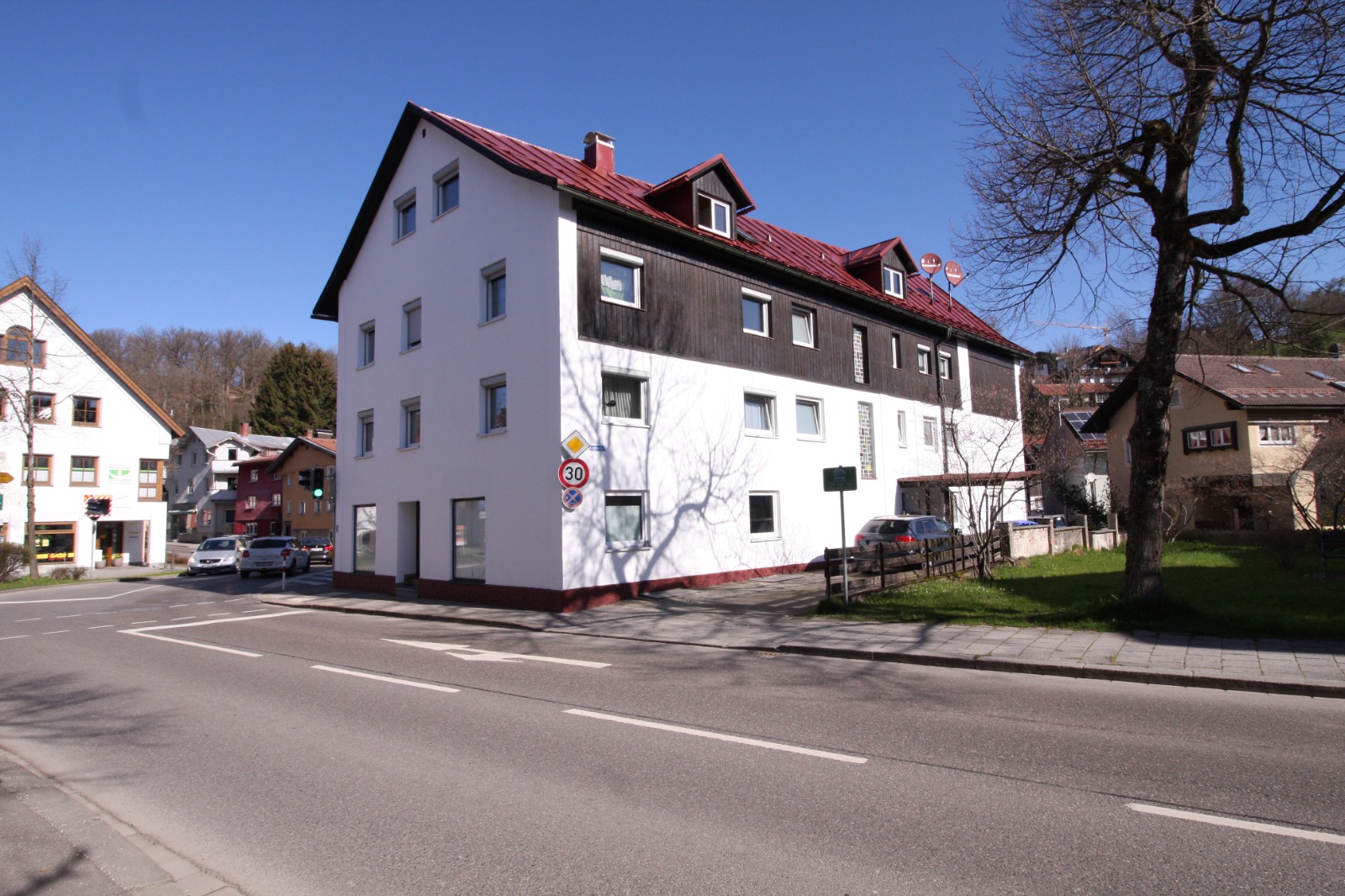 Mehrparteienhaus in Mietverwaltung.